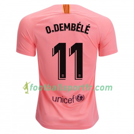 Tenue Barcelone Ousmane Dembele 11 Troisieme 2018-2019 Maillot de Foot